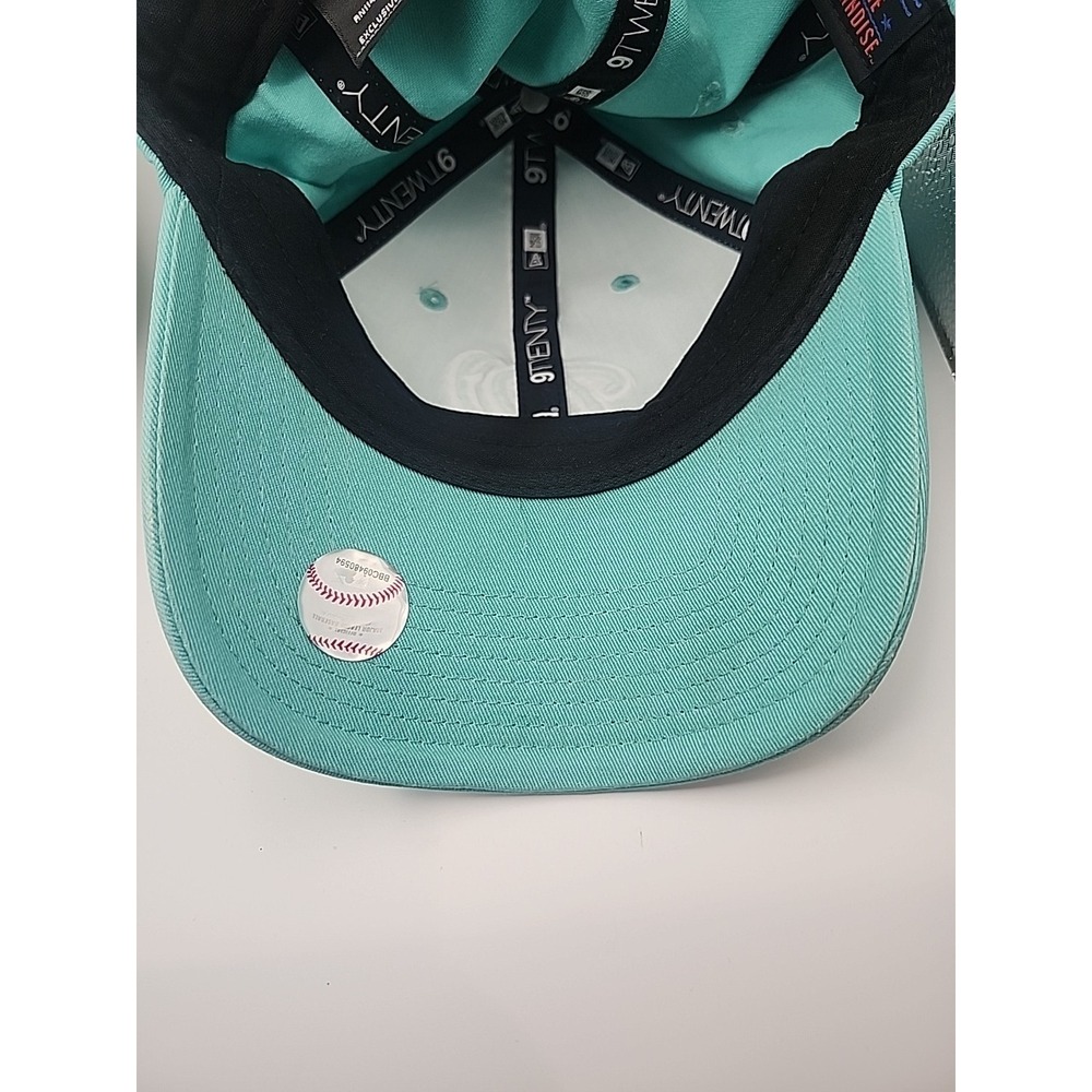 Women's Washington Nationals New Era Turquoise Tint Core Classic 9TWENTY... - Picture 6 of 6